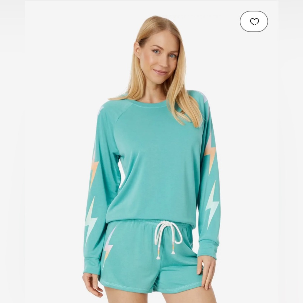 PJ Salvage Gradient Vibes Pajama set - lightning bolt